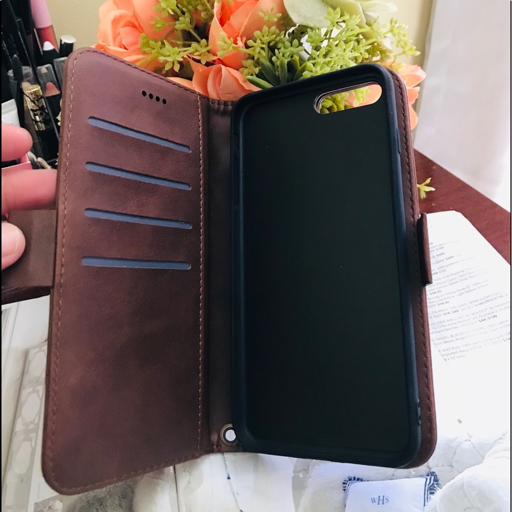 For Iphone6/6S/7Plus Leather Wallet Phone Case